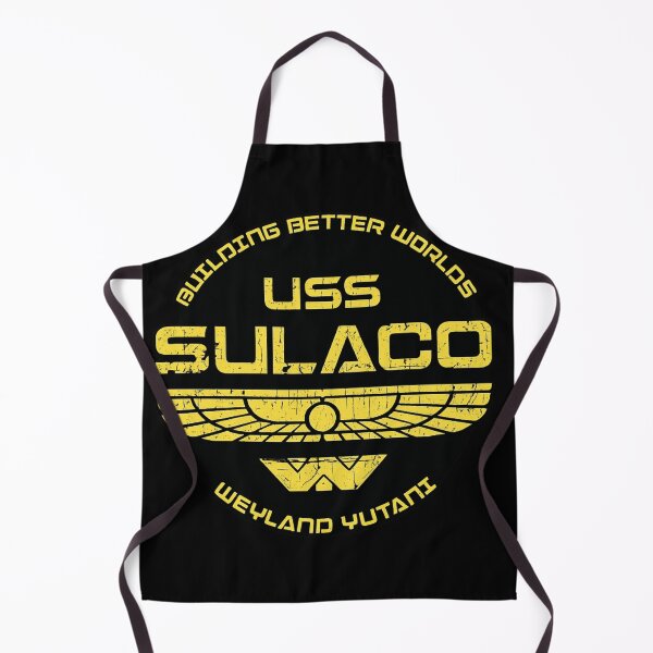 Item preview, USS Sulaco Weyland Yutani Retro Sci Fi Spacecraft Design designed and sold by ZEtexaxe.