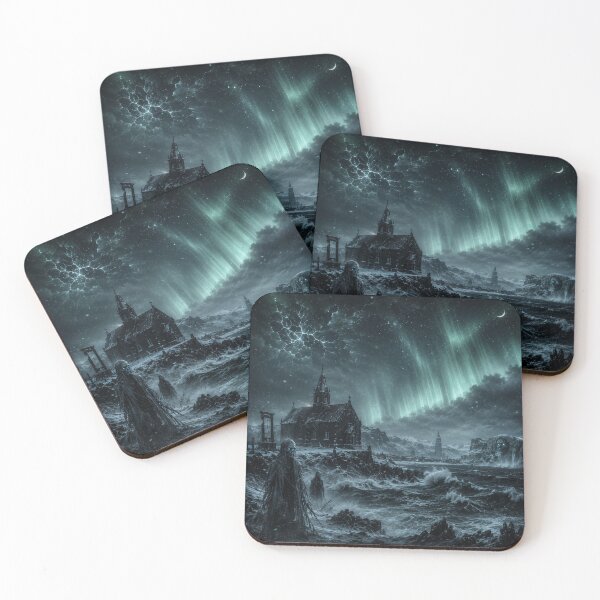 Item preview, The Frozen Choir Beneath the Aurora | Reykjavík Gothic Horror designed and sold by kabucino.