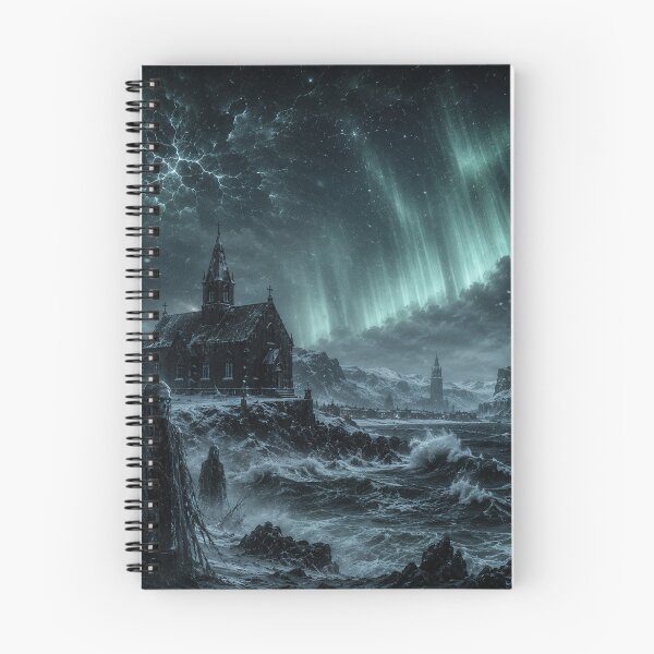 Item preview, The Frozen Choir Beneath the Aurora | Reykjavík Gothic Horror designed and sold by kabucino.