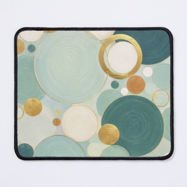 Item preview, Abstract Circles Modern Geometric Art designed and sold by Lizetteh.