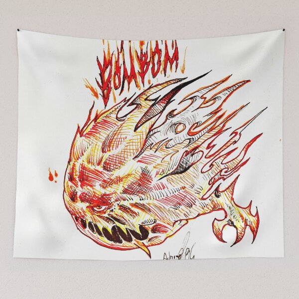 Item preview, Final Fantasy bomb designed and sold by Inkhov Art.