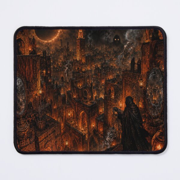 Item preview, The Labyrinth of Burning Djinn | Marrakesh Gothic Horror designed and sold by kabucino.