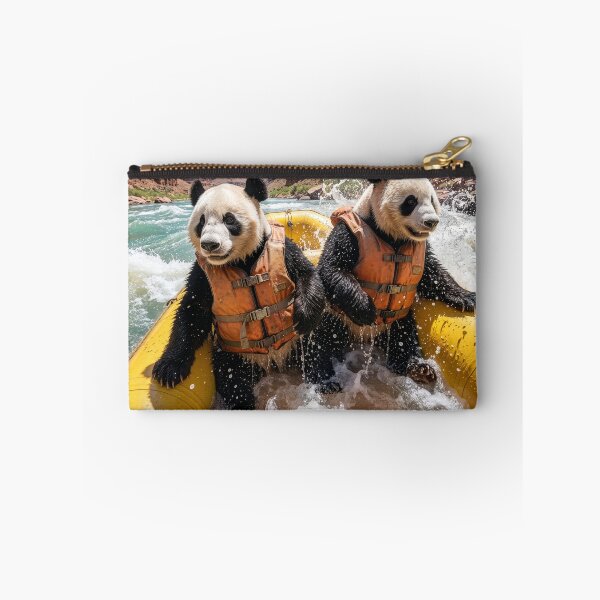 Item preview, Pandas Get Wet Rafting the Colorado River designed and sold by Tridentulus.