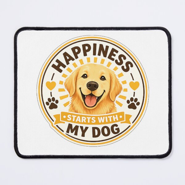 Item preview, Happiness Starts With My Dog Shirt | Happy Dog Lover designed and sold by Safe Haven Pets.