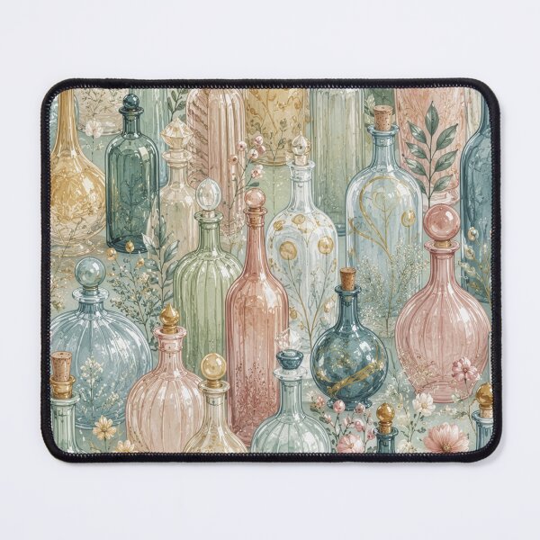 Item preview, Vintage Perfume Bottles Botanical designed and sold by Lizetteh.