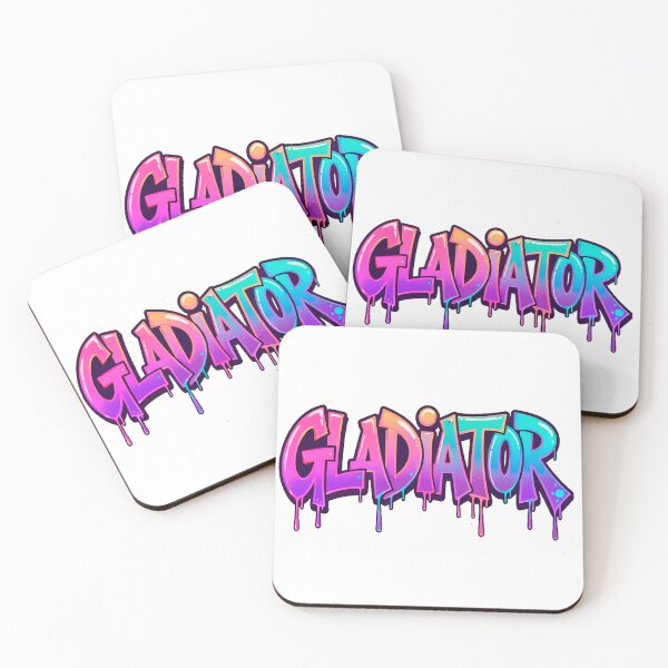 Item preview, Gladiator Neon Graffiti Streetwear designed and sold by Carlos Merino Jaime.