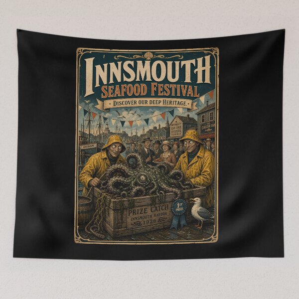Item preview, Innsmouth Seafood Festival Flyer designed and sold by agearb.