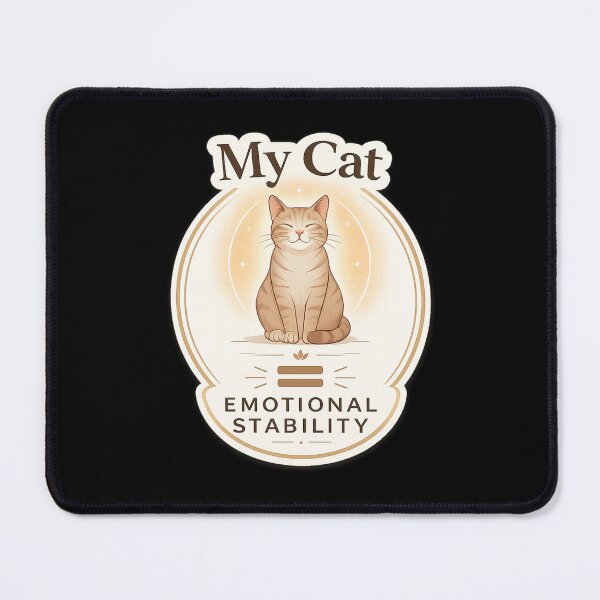 Item preview, My Cat Equals Emotional Stability Shirt | Emotional Support Cat designed and sold by Safe Haven Pets.