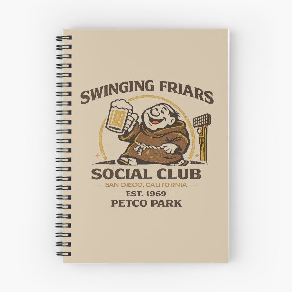 Artikelvorschau, Vintage-Baseballshirt des Swinging Friars Social Club aus San Diego entworfen und verkauft von GhostDawgs.