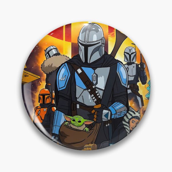 Item preview, The Mandalorian Creed Galactic Battle Comic Style Art designed and sold by KAYAPO.