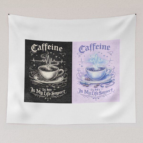 Item preview, Fueled by Caffeine and ICU Nurse Chaos Medical Humor designed and sold by hakobyans.