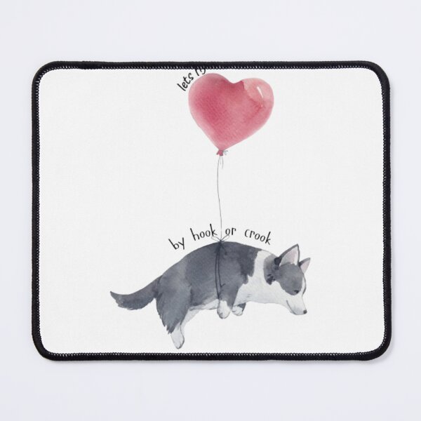 Item preview, Corgi Heart Balloon Watercolor Shirt | Lets Fly Dog Lover Tee | Gift for Corgi Mom designed and sold by SOLIORA ATELIER.