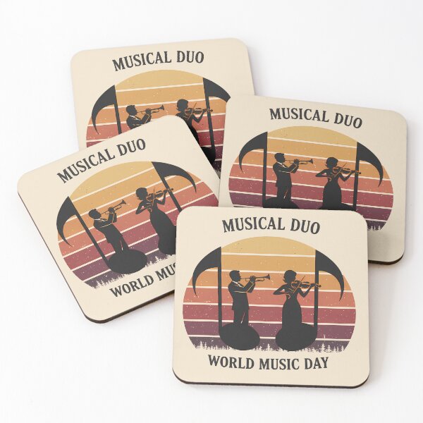 Item preview, Jazz Couple - International Music Day designed and sold by Art-Arcade6.