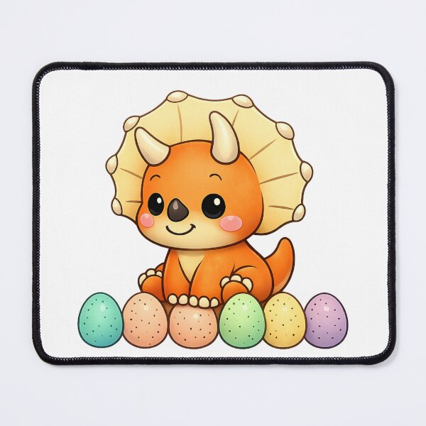 Item preview, Triceratops Egg Print — Retro Dino Eggs Tee designed and sold by SoftSproutstu.