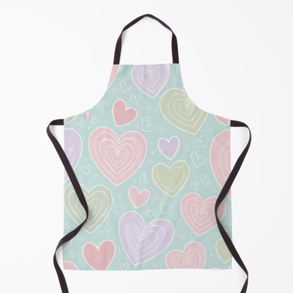 Item preview, Nested Hearts Whimsical Pastel Pattern designed and sold by Lizetteh.