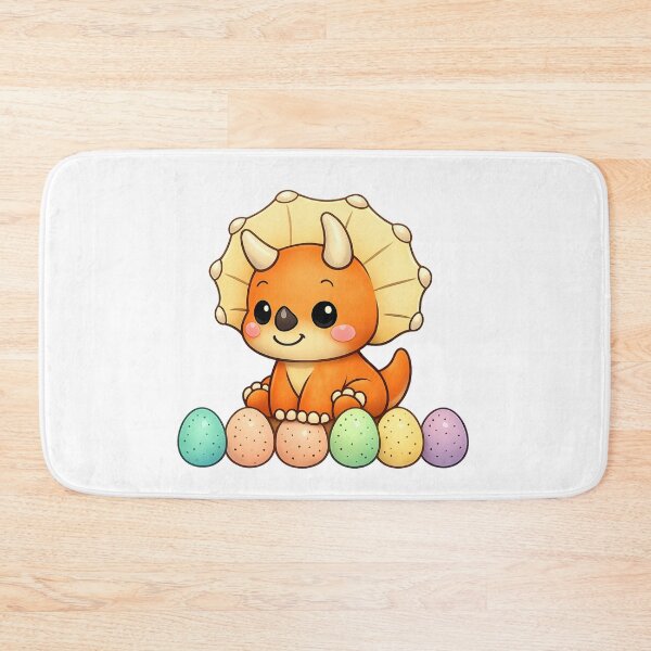 Item preview, Triceratops Egg Print — Retro Dino Eggs Tee designed and sold by SoftSproutstu.