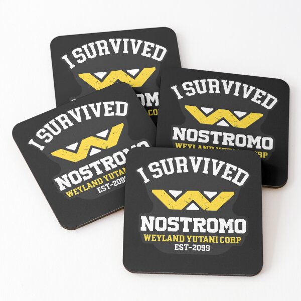 Item preview, I Survived Nostromo Retro Space Horror Sci Fi Design designed and sold by ZEtexaxe.