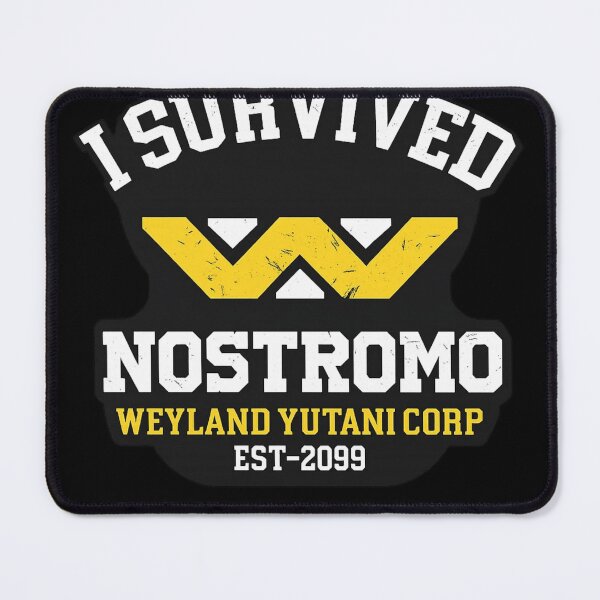 Item preview, I Survived Nostromo Retro Space Horror Sci Fi Design designed and sold by ZEtexaxe.