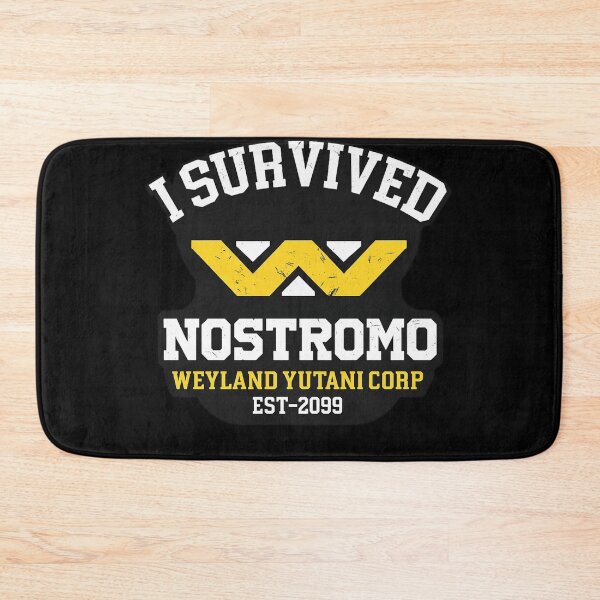 Item preview, I Survived Nostromo Retro Space Horror Sci Fi Design designed and sold by ZEtexaxe.