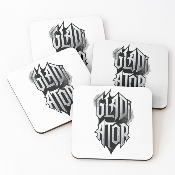 Item preview, Premium Dark Gladiator Lettering Design designed and sold by Carlos Merino Jaime.