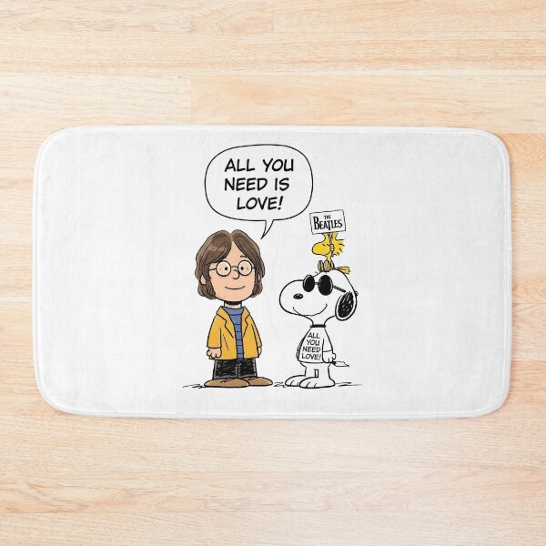 Item preview, John Lennon x Snoopy All You Need Is Love designed and sold by Peggy D Schafer.