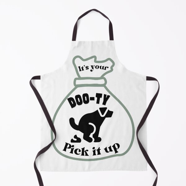 Item preview, It's Your Doo-ty Pick It Up - Funny Dog Poop Bag designed and sold by SunandShade.