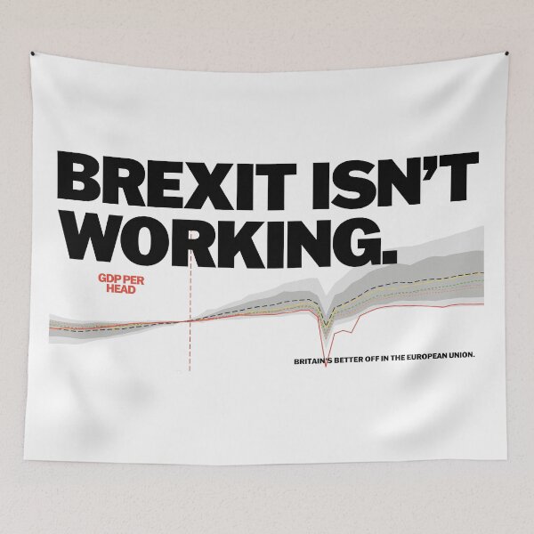 Item preview, ndvh Brexit isn't working designed and sold by Nik’s T-Shirts.