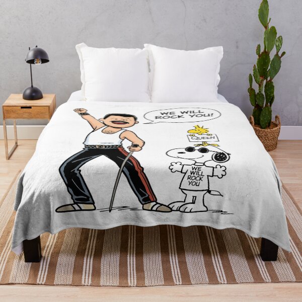 Item preview, Freddie Mercury x Snoopy We Will Rock You designed and sold by Peggy D Schafer.