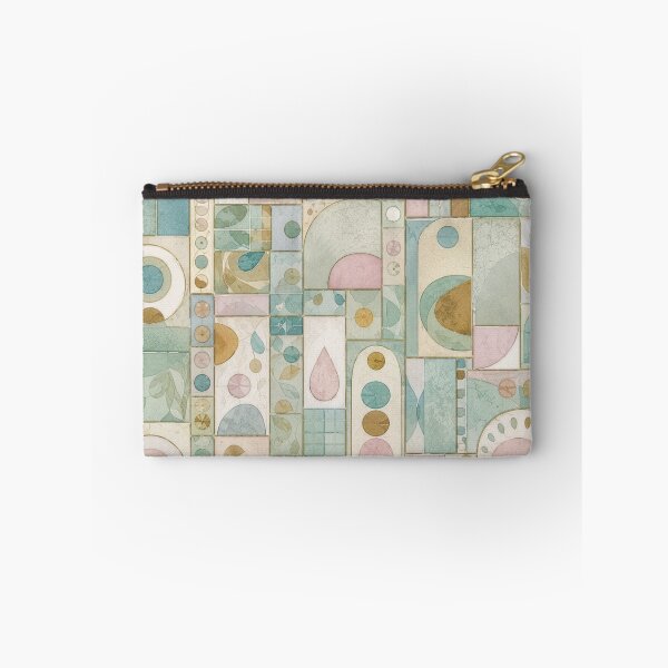 Item preview, Abstract Botanical Tiles Modern Geometric Collage designed and sold by Lizetteh.