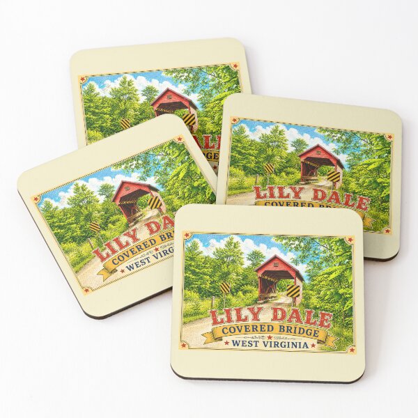 Item preview, Lily Dale Covered Bridge rustic designed and sold by gotucoveredart.