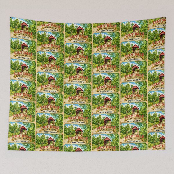 Item preview, Lily Dale Covered Bridge rustic designed and sold by gotucoveredart.