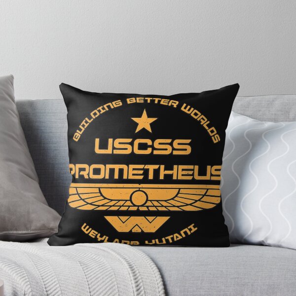 Item preview, USS Prometheus Retro Sci Fi Spaceship Design designed and sold by ZEtexaxe.