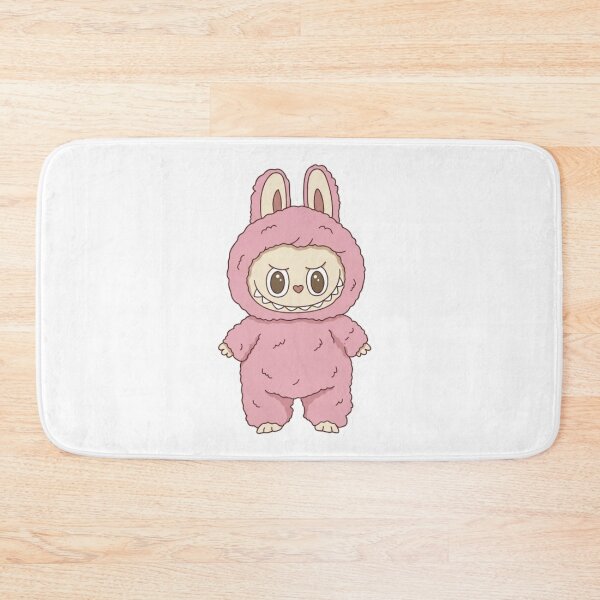 Item preview, Labubu Pink Fluffy Monster Character designed and sold by rissershop.