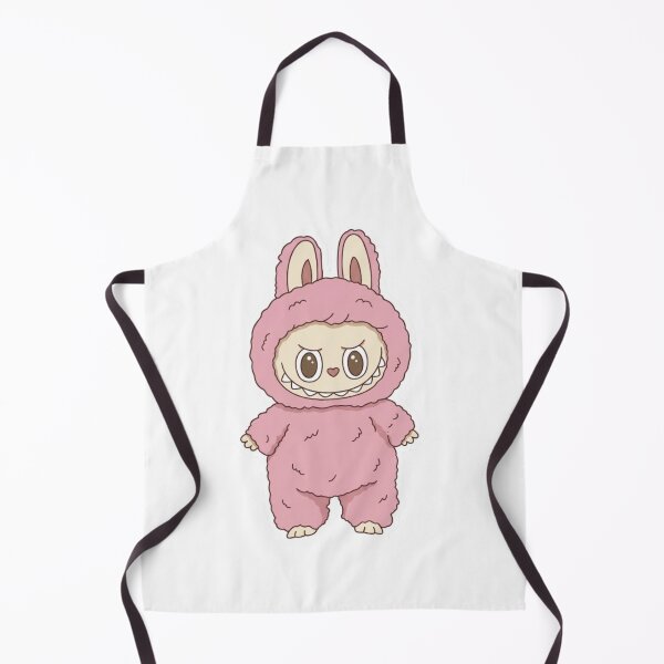 Item preview, Labubu Pink Fluffy Monster Character designed and sold by rissershop.