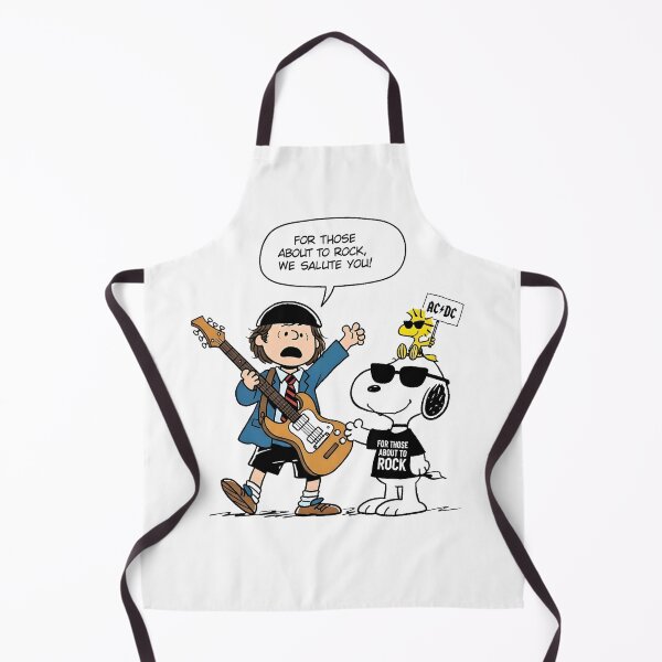 Item preview, Angus Young x Snoopy For Those About To Rock We Salute You designed and sold by Peggy D Schafer.
