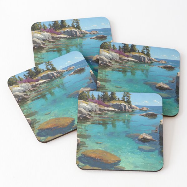 Item preview, Ontario Georgian Bay Turquoise Shoreline Serenity designed and sold by daila70.