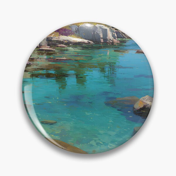 Item preview, Ontario Georgian Bay Turquoise Shoreline Serenity designed and sold by daila70.
