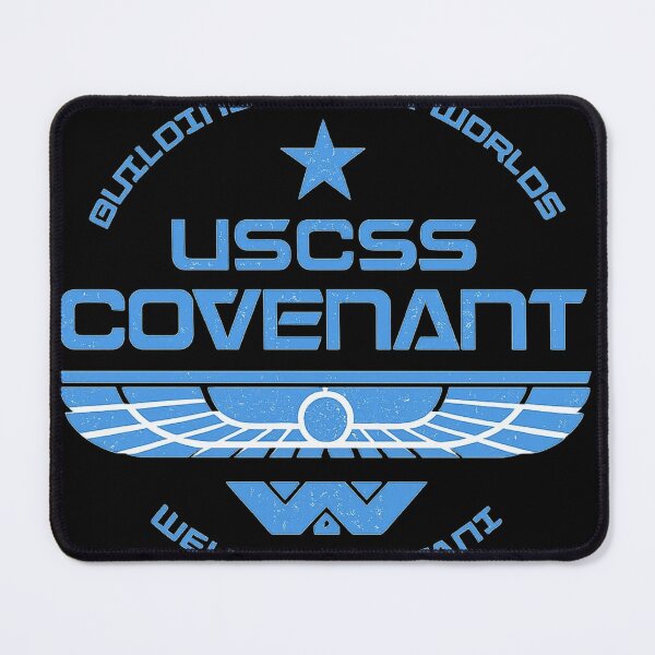 Item preview, USS Covenant Retro Sci Fi Spacecraft Design designed and sold by ZEtexaxe.