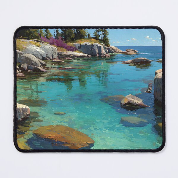 Item preview, Ontario Georgian Bay Turquoise Shoreline Serenity designed and sold by daila70.