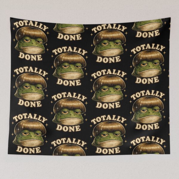 Item preview, Funny Frog Bob Haircut Meme Retro Vintage Aesthetic Graphic designed and sold by Cutie Galore.