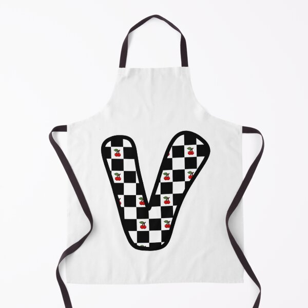 Item preview, Checkered Pattern “V” with Cherries designed and sold by SoaringMoon.