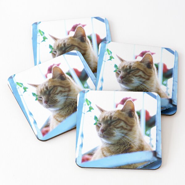 Item preview, sleepy cat designed and sold by Cosmic Child.