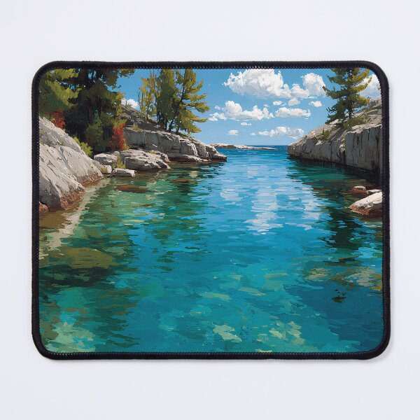 Item preview, Georgian Bay Canada Clear Water Rocky Coast designed and sold by daila70.
