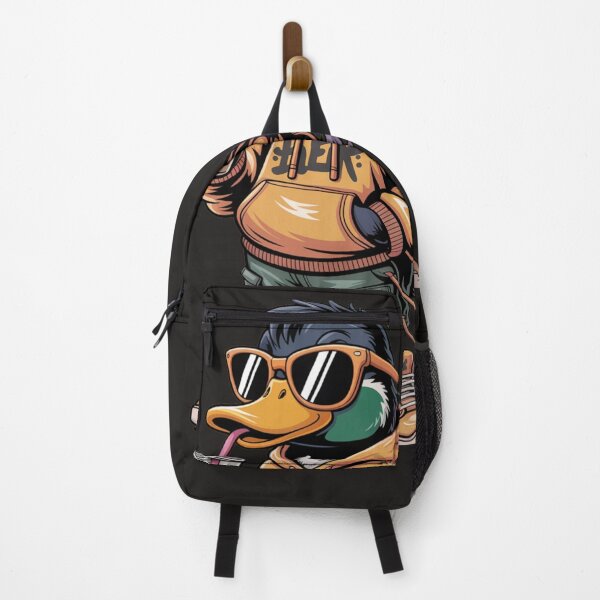Item preview, Cool Duck Drinking Boba T-Shirt | Streetwear Animal Cartoon Hoodie Duck | Cute Bubble Tea Graphic Design designed and sold by Snark & Spark.