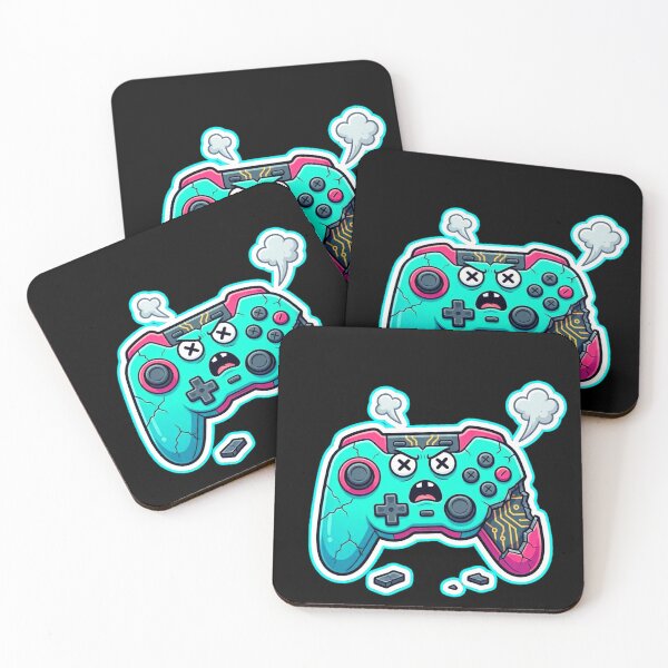 Item preview, Angry Gamer Rage Quit - Broken Controller Funny Gaming Gift designed and sold by The Cartridge Club.