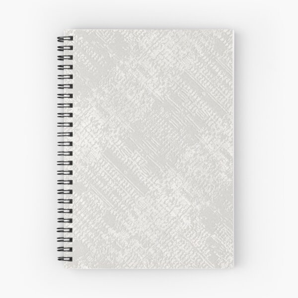 Item preview, White and Grey Textured Print designed and sold by ZedColors.