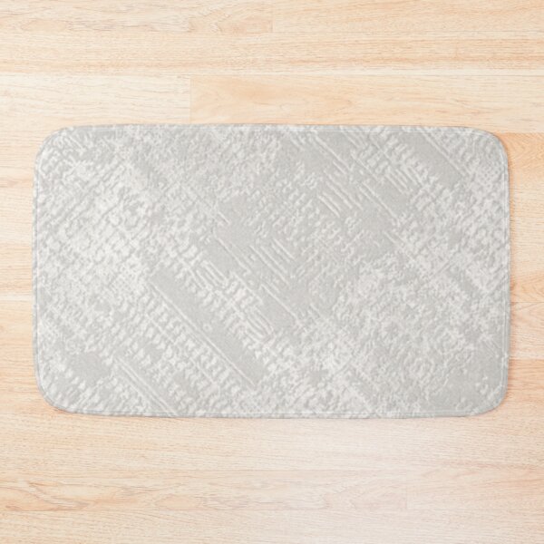 Item preview, White and Grey Textured Print designed and sold by ZedColors.