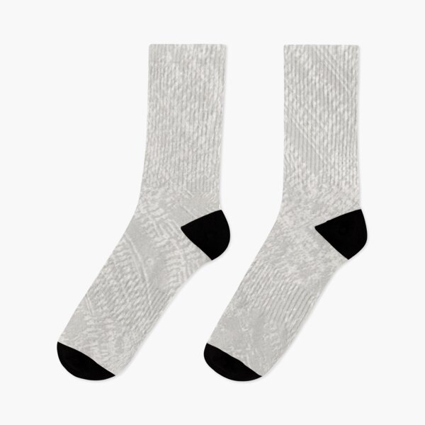 Item preview, White and Grey Textured Print designed and sold by ZedColors.