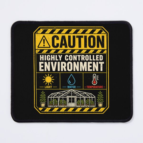 Item preview, Caution Enter At Your Own Risk Design, Greenhouse Gardener Gift, Funny Plant Lover Gift designed and sold by HooptownRV.