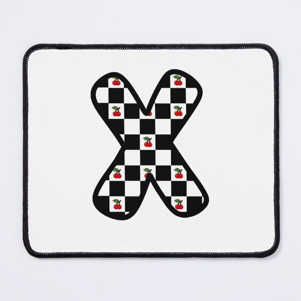 Item preview, Checkered Pattern “X” with Cherries designed and sold by SoaringMoon.